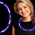 Purple LED Necklaces